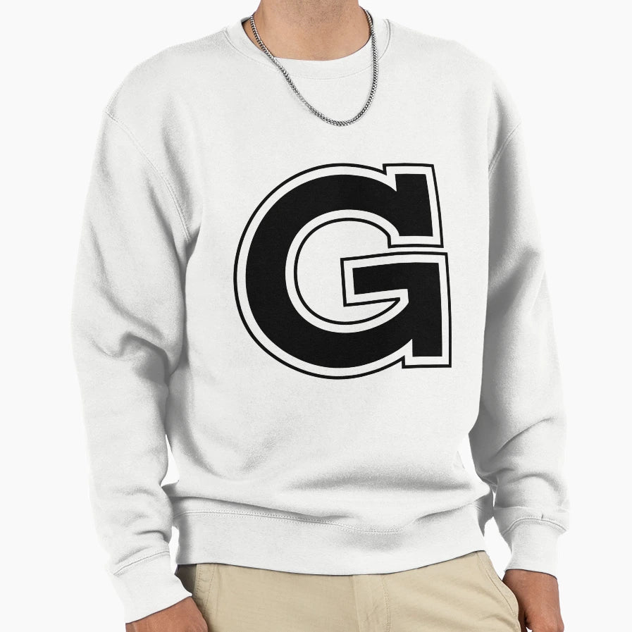 Letter G Sweatshirt - Casual Everyday Wear Unisex - T-Shirt, Sweatshirt, Hoodie