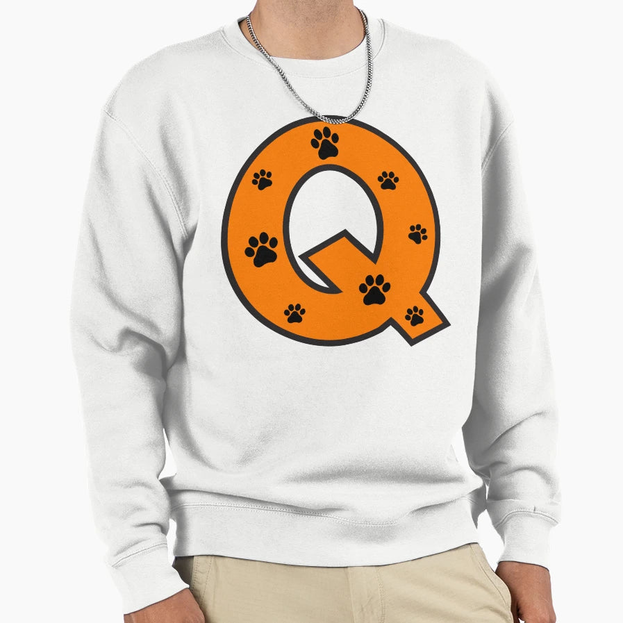 Paw Alphabet Sweatshirt - Custom Art Print for Adults - T-Shirt, Sweatshirt, Hoodie