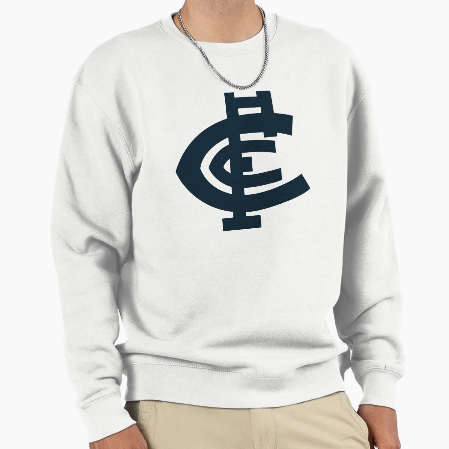 Carlton Football Club Sweatshirt - Aesthetic Graphic for Adults - T-Shirt, Sweatshirt, Hoodie