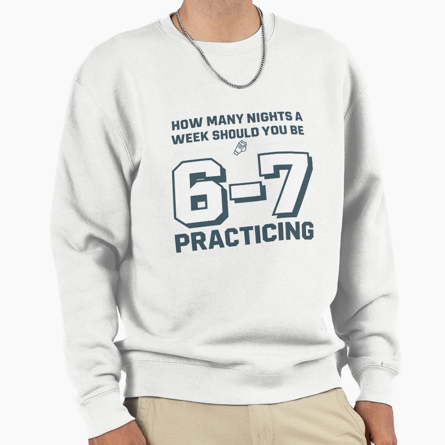 How Many Nights Week Should You Be T-Shirt - Minimalist Print for Adults - T-Shirt, Sweatshirt, Hoodie