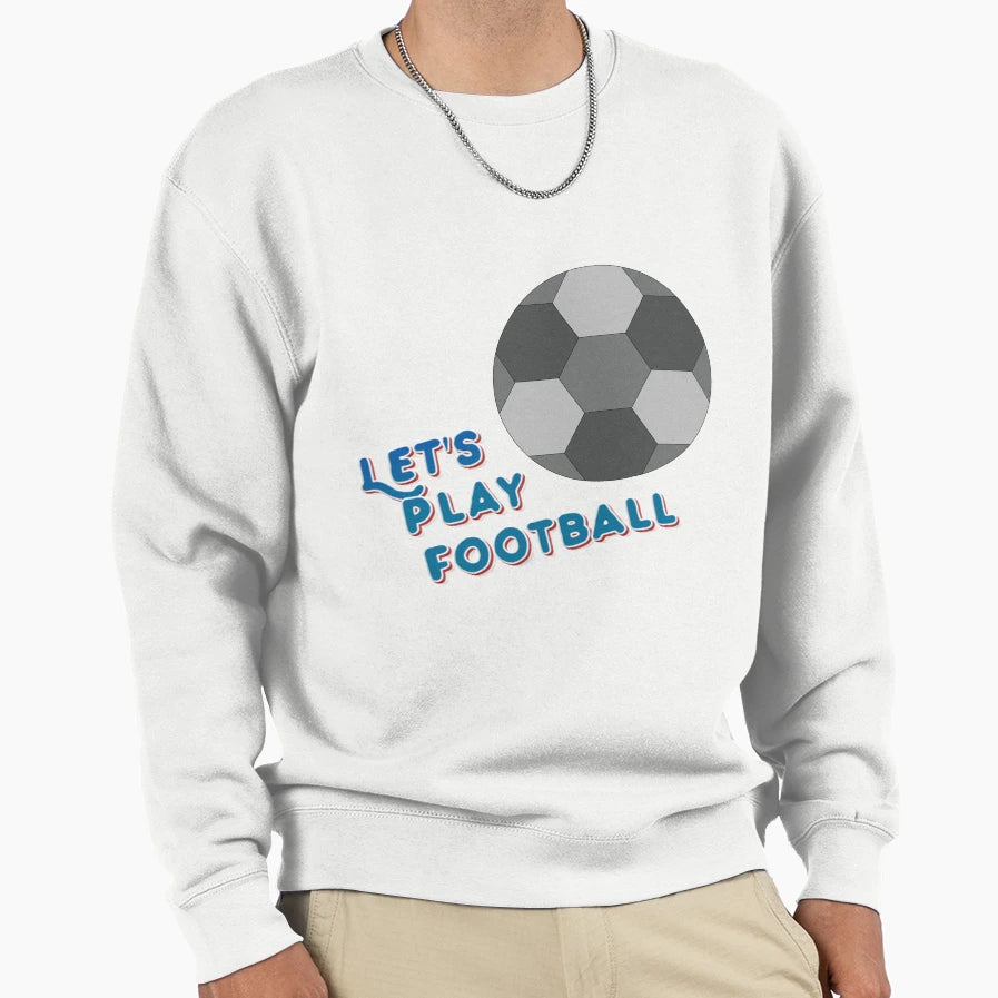 Football Sweatshirt - Aesthetic Graphic Men Women - T-Shirt, Sweatshirt, Hoodie
