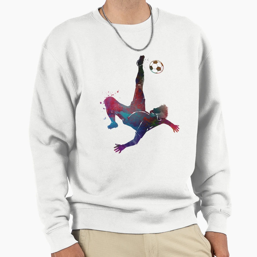 Football Player Sport Art Football Sweatshirt - Unique Graphic for Adults - T-Shirt, Sweatshirt, Hoodie