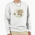 Yoda Playing Soccer Sweatshirt - Graphic Print Men Women - T-Shirt, Sweatshirt, Hoodie