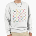 Abstract Multi Color Football Sweatshirt - Casual Everyday Wear Men Women - T-Shirt, Sweatshirt, Hoodie