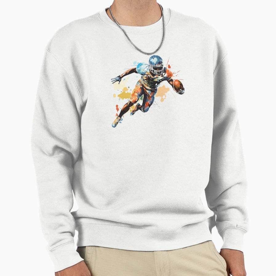 Running Back Sweatshirt - Unique Graphic Unisex - T-Shirt, Sweatshirt, Hoodie