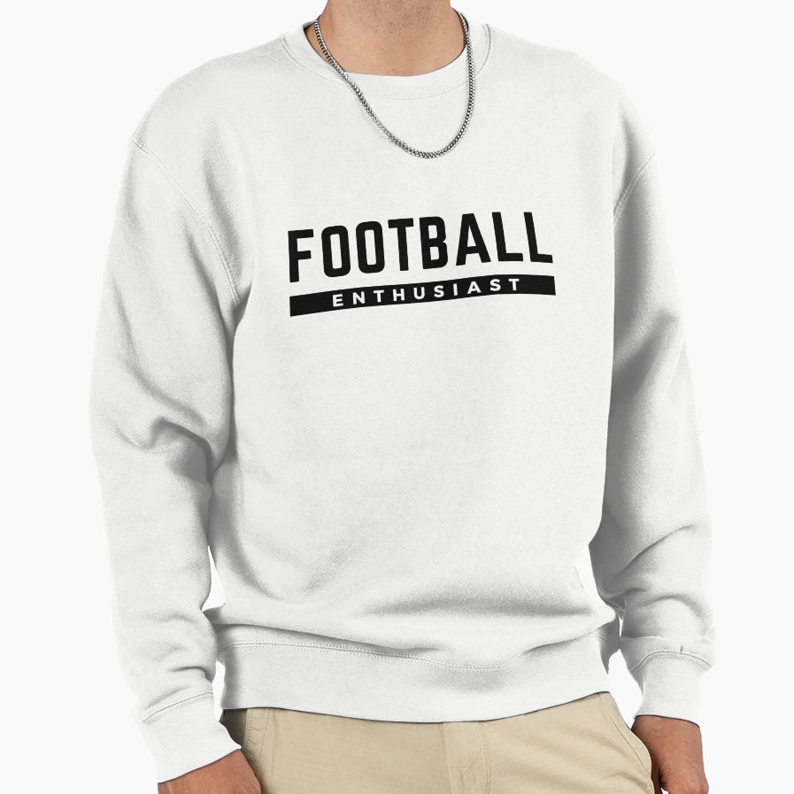 Football Enthusiast Sweatshirt - Custom Art Print Unisex - T-Shirt, Sweatshirt, Hoodie
