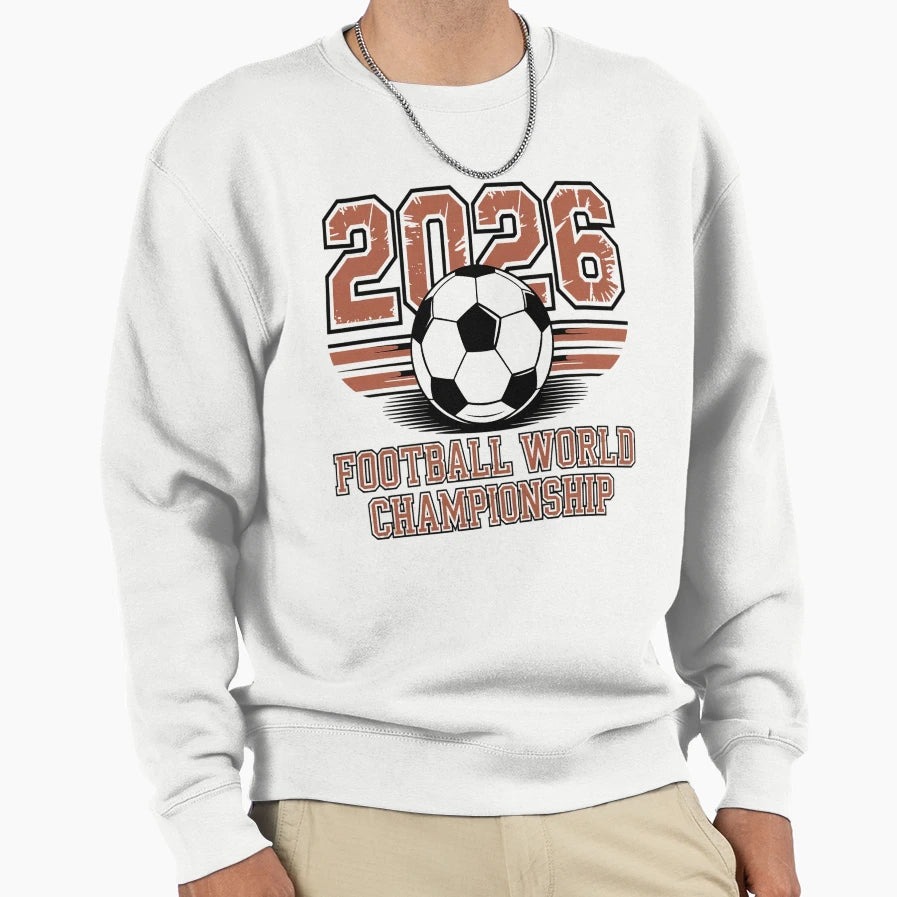 Soccer 2026 Usa American Flag Sweatshirt - Novelty Apparel for Adults - T-Shirt, Sweatshirt, Hoodie