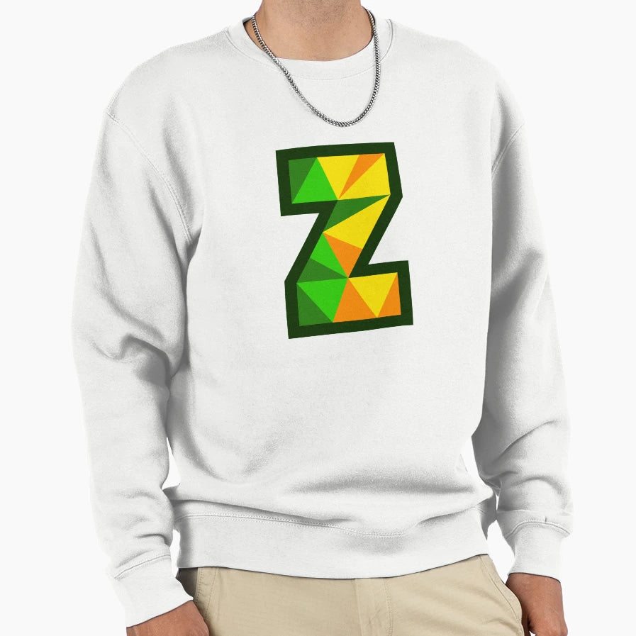 My Type Z Letter Citrus Theme Sweatshirt - Novelty Apparel for Adults - T-Shirt, Sweatshirt, Hoodie
