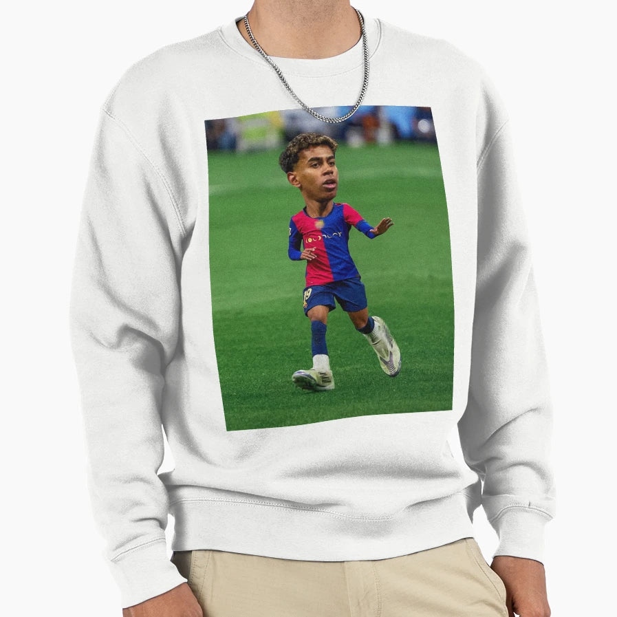 Lamine Yamal Calma Calma Sweatshirt - Unique Graphic Unisex - T-Shirt, Sweatshirt, Hoodie