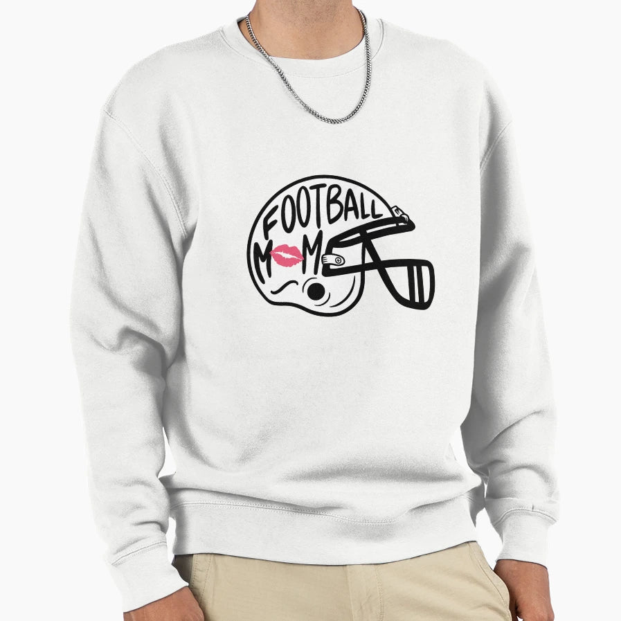 Football Mom Ultimate Football Fan Sweatshirt - Casual Everyday Wear Unisex - T-Shirt, Sweatshirt, Hoodie