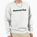 Soccerdad Black Sweatshirt - Aesthetic Graphic Unisex - T-Shirt, Sweatshirt, Hoodie