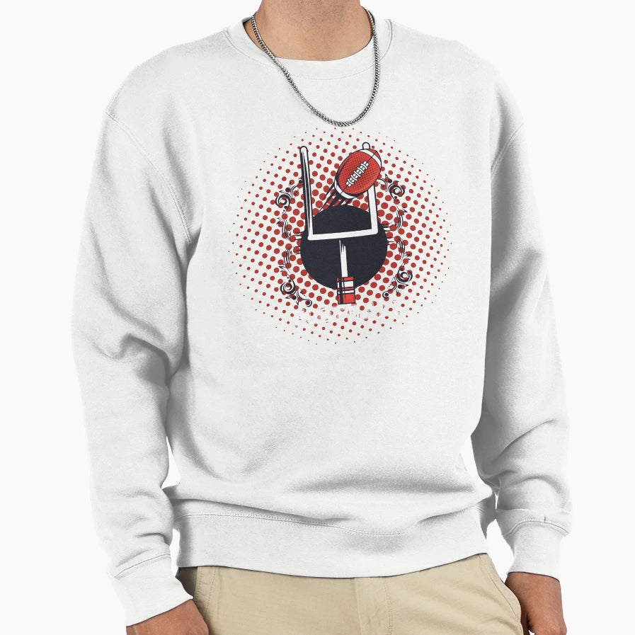 Fotball Sweatshirt - Unique Graphic for Adults - T-Shirt, Sweatshirt, Hoodie
