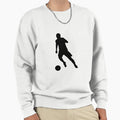 Playing Football Sweatshirt - Minimalist Print Men Women - T-Shirt, Sweatshirt, Hoodie