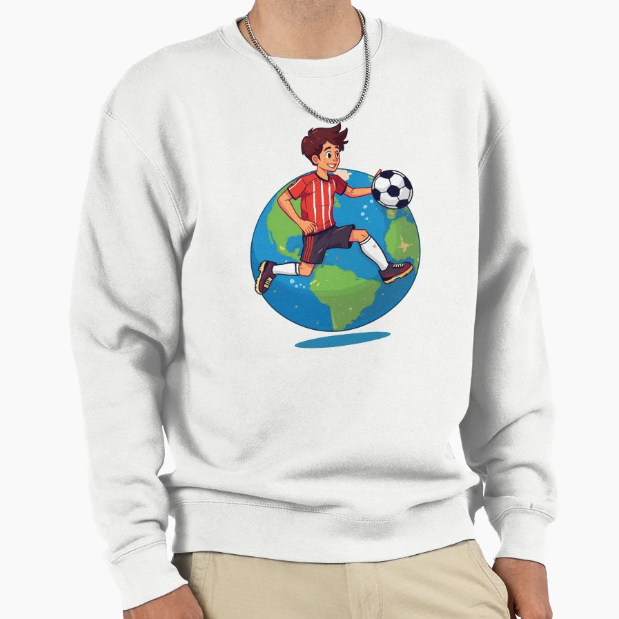 World Football Sweatshirt - Novelty Apparel Unisex - T-Shirt, Sweatshirt, Hoodie