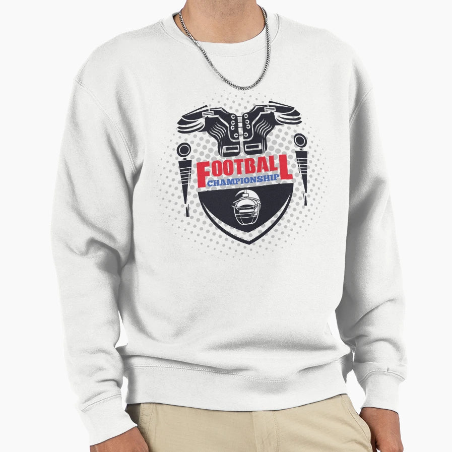 Football Championship Sweatshirt - Custom Art Print Unisex - T-Shirt, Sweatshirt, Hoodie