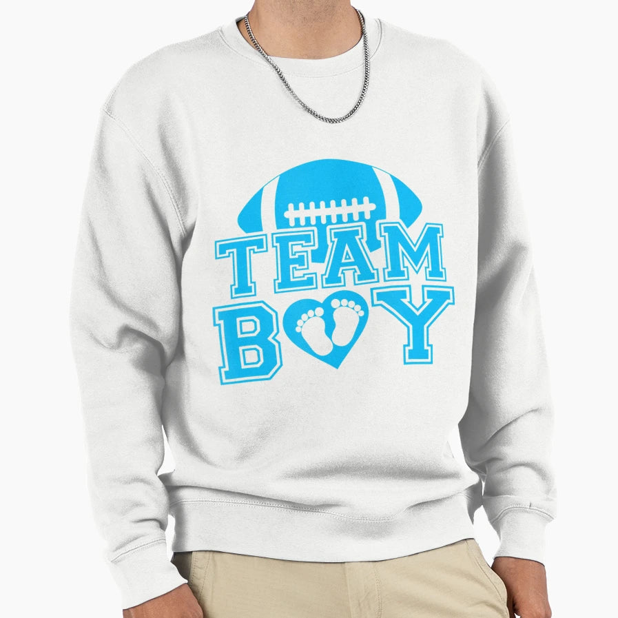Team Funny Gender Reveal Mommy And Daddy Sweatshirt - Trendy Graphic Unisex - T-Shirt, Sweatshirt, Hoodie