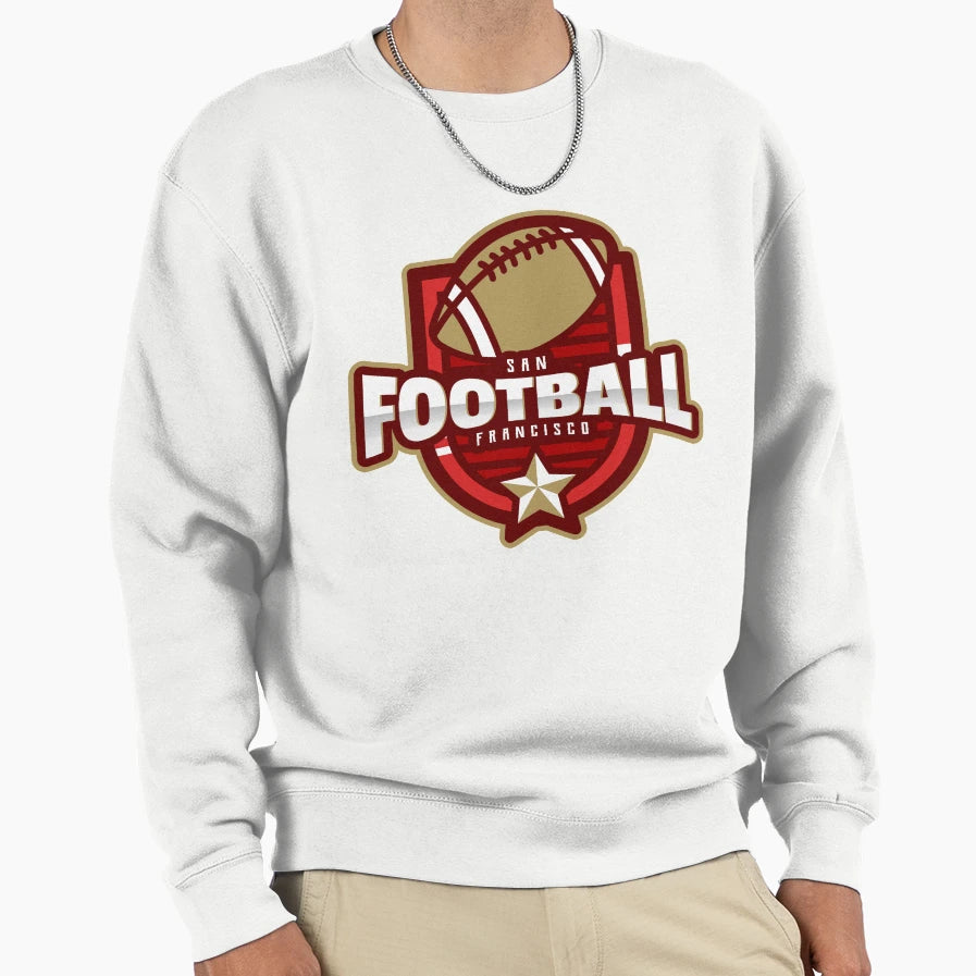 San Francisco Football Sweatshirt - Streetwear Style Unisex - T-Shirt, Sweatshirt, Hoodie