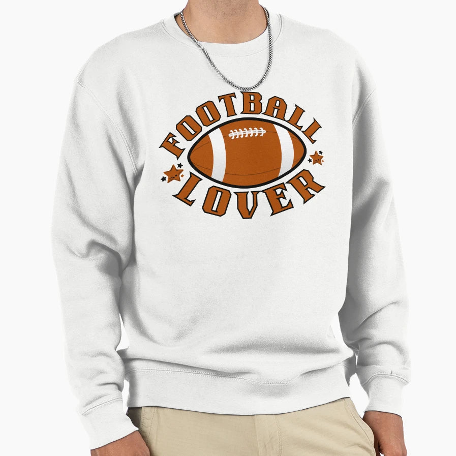Football Lover Passion Football Sweatshirt - Graphic Print Unisex - T-Shirt, Sweatshirt, Hoodie