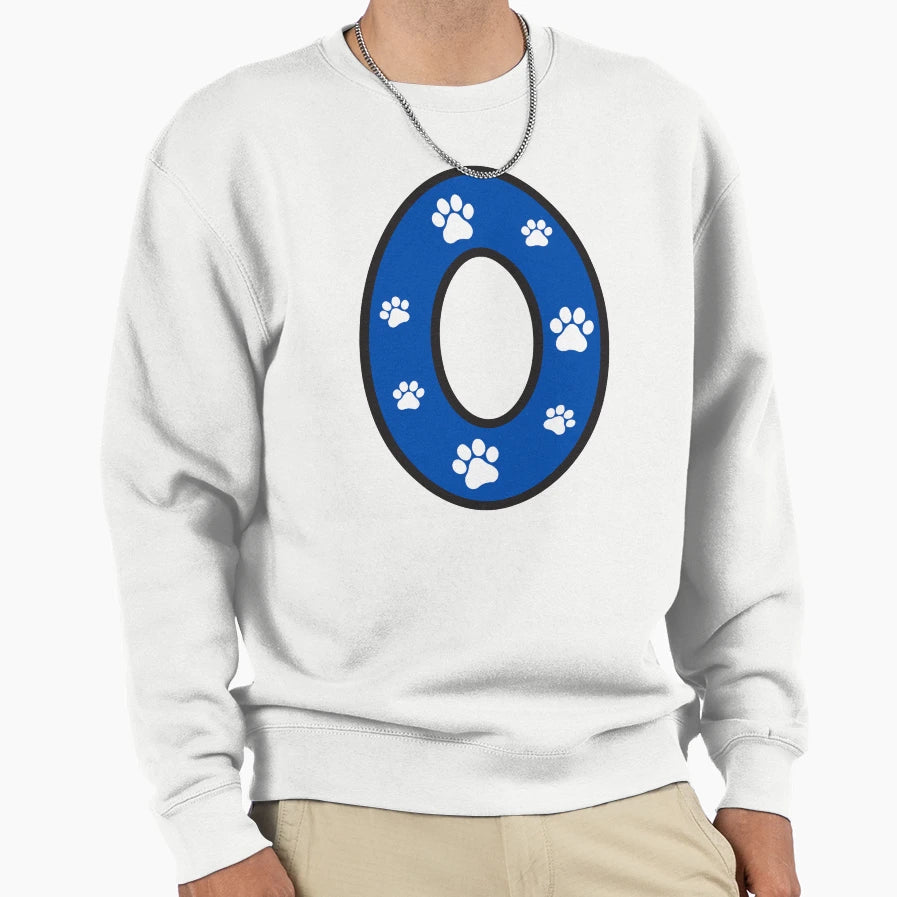 Paw Alphabet Sweatshirt - Graphic Print for Adults - T-Shirt, Sweatshirt, Hoodie