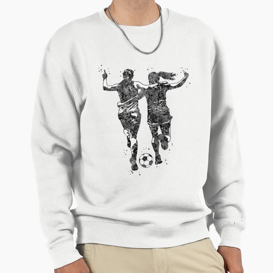 Soccer Player Sweatshirt - Novelty Apparel for Adults - T-Shirt, Sweatshirt, Hoodie