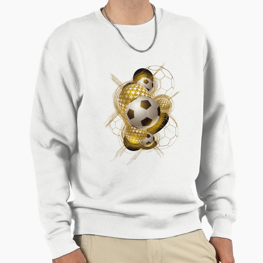 Soccer Sweatshirt - Aesthetic Graphic Men Women - T-Shirt, Sweatshirt, Hoodie