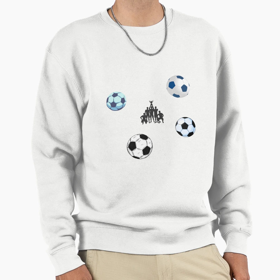 Football Set Sweatshirt - Minimalist Print Unisex - T-Shirt, Sweatshirt, Hoodie