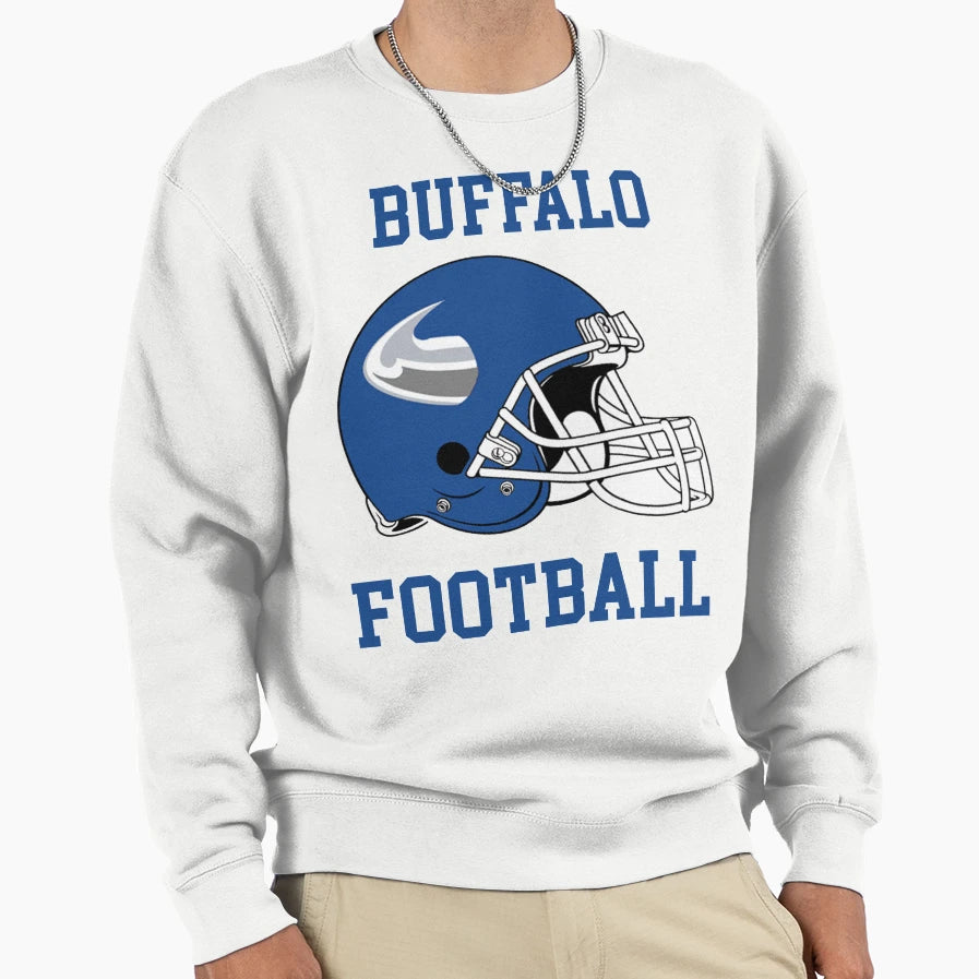 Buffalo Football Sweatshirt - Unique Graphic Men Women - T-Shirt, Sweatshirt, Hoodie