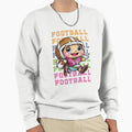 Kawaii Football Sweatshirt - Trendy Graphic for Adults - T-Shirt, Sweatshirt, Hoodie