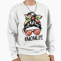 Mom Life American Football Mothers Sweatshirt - Streetwear Style Unisex - T-Shirt, Sweatshirt, Hoodie