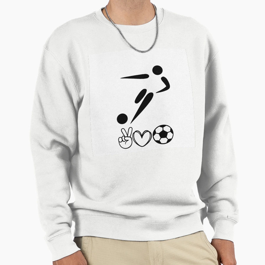 Football Sweatshirt - Graphic Print Men Women - T-Shirt, Sweatshirt, Hoodie