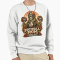 Football Mom Skull Mom Sweatshirt - Casual Everyday Wear Unisex - T-Shirt, Sweatshirt, Hoodie