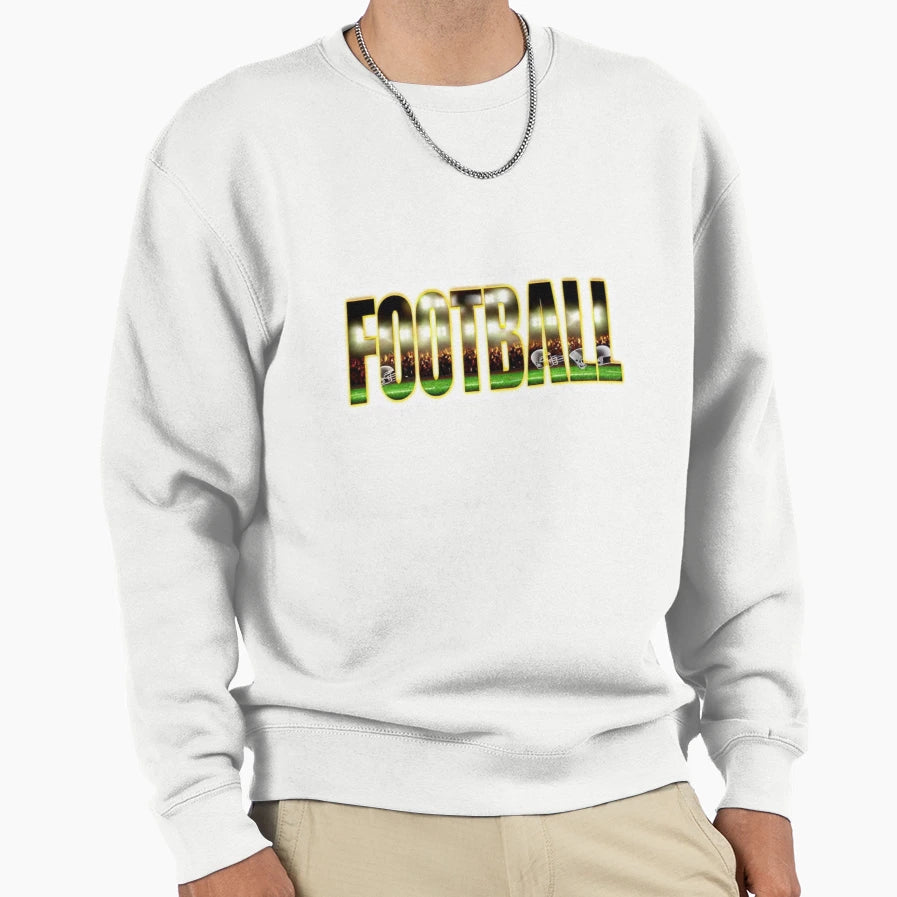Football Stadium Energy Sweatshirt - Fun Novelty Design for Adults - T-Shirt, Sweatshirt, Hoodie