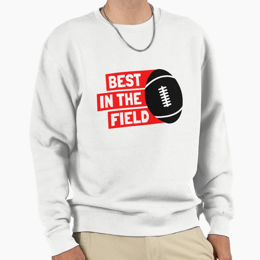 Rugby Best Field Sweatshirt - Aesthetic Graphic Unisex - T-Shirt, Sweatshirt, Hoodie