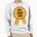 Best Coach Ever Gold Medal Sweatshirt - Aesthetic Graphic Unisex - T-Shirt, Sweatshirt, Hoodie
