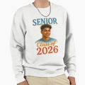 Senior Class 2026 Watercolor Painting Sweatshirt - Minimalist Print Unisex - T-Shirt, Sweatshirt, Hoodie