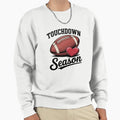 Touchdown Season Football Leopard Sweatshirt - Minimalist Print for Adults - T-Shirt, Sweatshirt, Hoodie