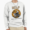 I Love Football 1 Sweatshirt - Custom Art Print for Adults - T-Shirt, Sweatshirt, Hoodie