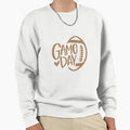 Game Day Sequin Football Shiny And Sweatshirt - Streetwear Style Unisex - T-Shirt, Sweatshirt, Hoodie
