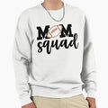 Mom Squad Football Home D Cor Sweatshirt - Fun Novelty Design for Adults - T-Shirt, Sweatshirt, Hoodie