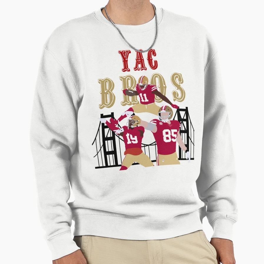 Yac Bros Sweatshirt - Novelty Apparel for Adults - T-Shirt, Sweatshirt, Hoodie