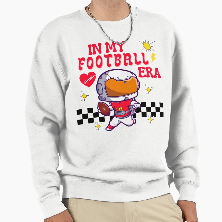 My Football Mom Era 2024 Sweatshirt - Unique Graphic for Adults - T-Shirt, Sweatshirt, Hoodie