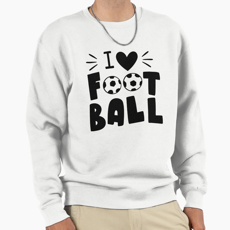 My Second Love Is Football Sweatshirt - Novelty Apparel Unisex - T-Shirt, Sweatshirt, Hoodie