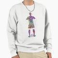Male Soccer Player Sweatshirt - Aesthetic Graphic for Adults - T-Shirt, Sweatshirt, Hoodie