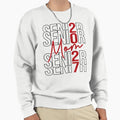 Senior Mom Senior 2027 Sweatshirt - Aesthetic Graphic Unisex - T-Shirt, Sweatshirt, Hoodie