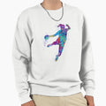 Handball Colorful Watercolor Sweatshirt - Minimalist Print Unisex - T-Shirt, Sweatshirt, Hoodie