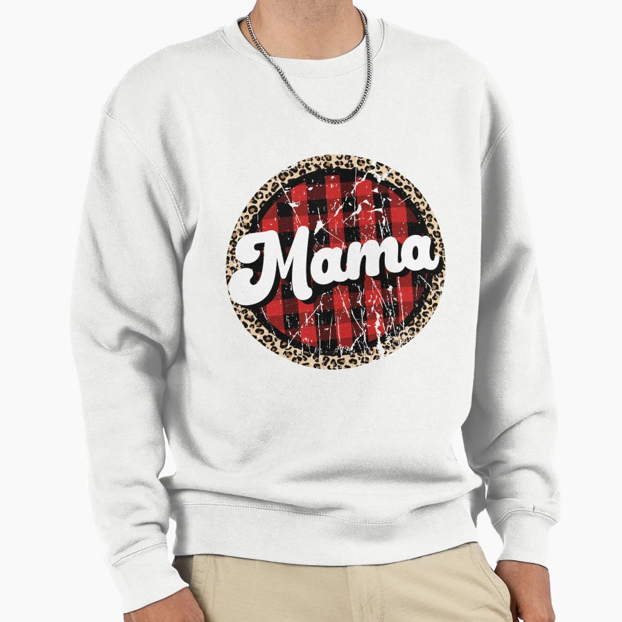 Mama Mom Sweatshirt - Trendy Graphic Unisex - T-Shirt, Sweatshirt, Hoodie