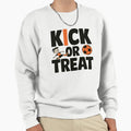 Funny Kick Or Treat Soccer Sports Sweatshirt - Custom Art Print Men Women - T-Shirt, Sweatshirt, Hoodie