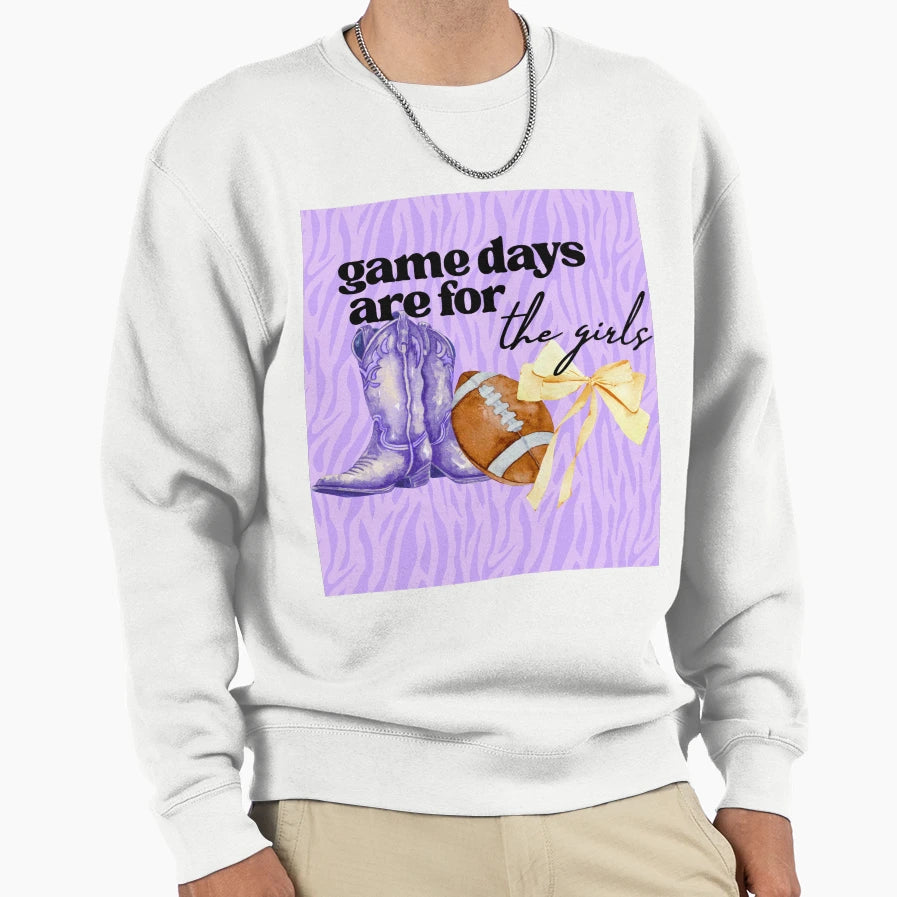 Gamedays Are Sweatshirt - Minimalist Print Unisex - T-Shirt, Sweatshirt, Hoodie
