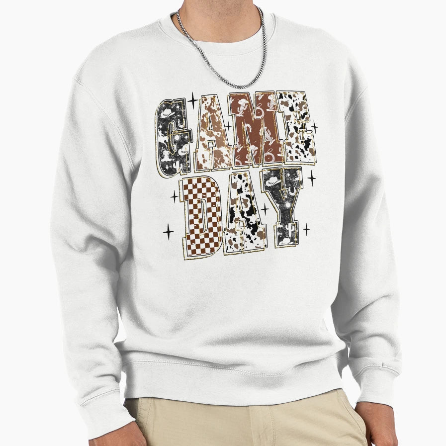 Game Day Sweatshirt - Novelty Apparel for Adults - T-Shirt, Sweatshirt, Hoodie
