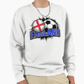 England Football Sweatshirt - Fun Novelty Design for Adults - T-Shirt, Sweatshirt, Hoodie